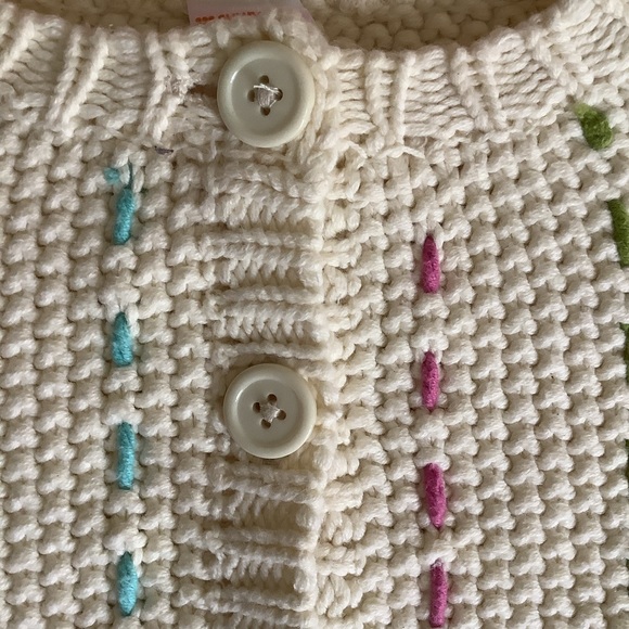 Cream Knit Sweater (Youth 12) - Picture 11 of 13